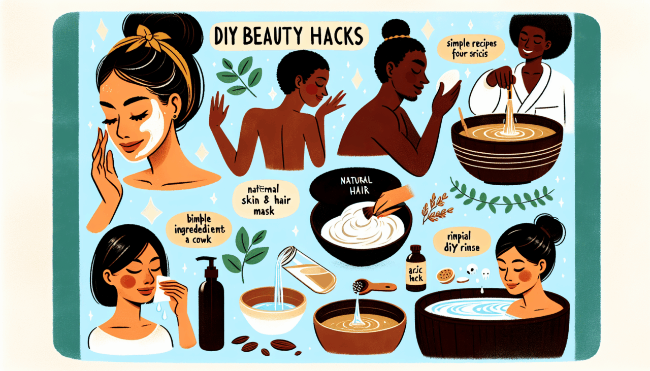DIY Beauty Hacks: Simple Recipes for Natural Skin and Hair Care